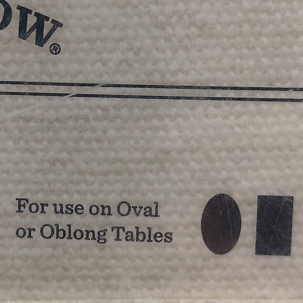 Bee & Willow-Table Cloth-60x84-Seats 6-8/White Snow- Home Gray & White-Holiday - Picture 8 of 10